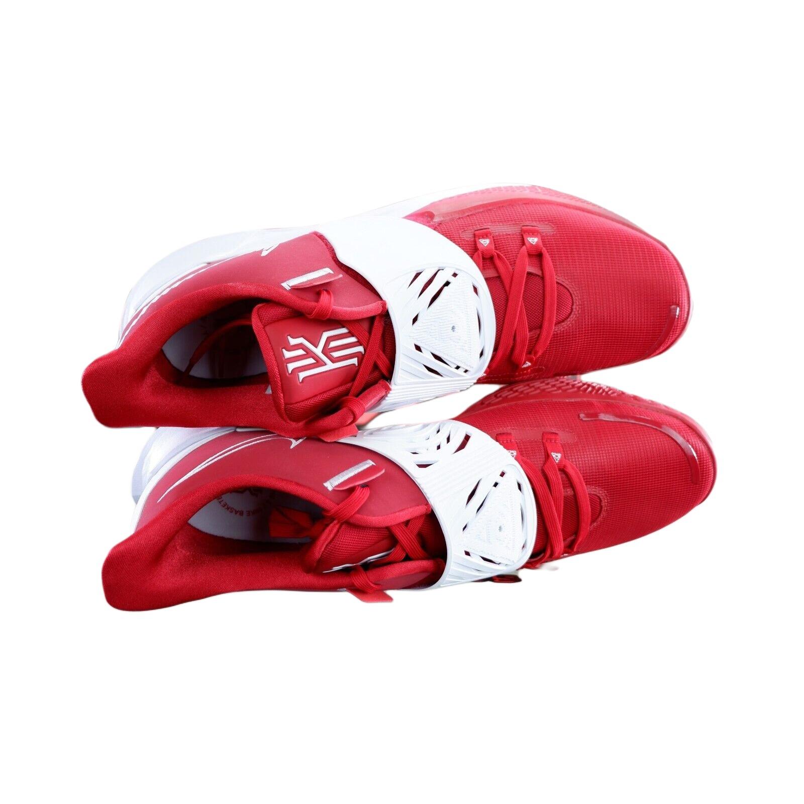 Nike Kyrie Low 3 TB University Красные мужские кроссовки Белые CW4147-603 38 — фото 3