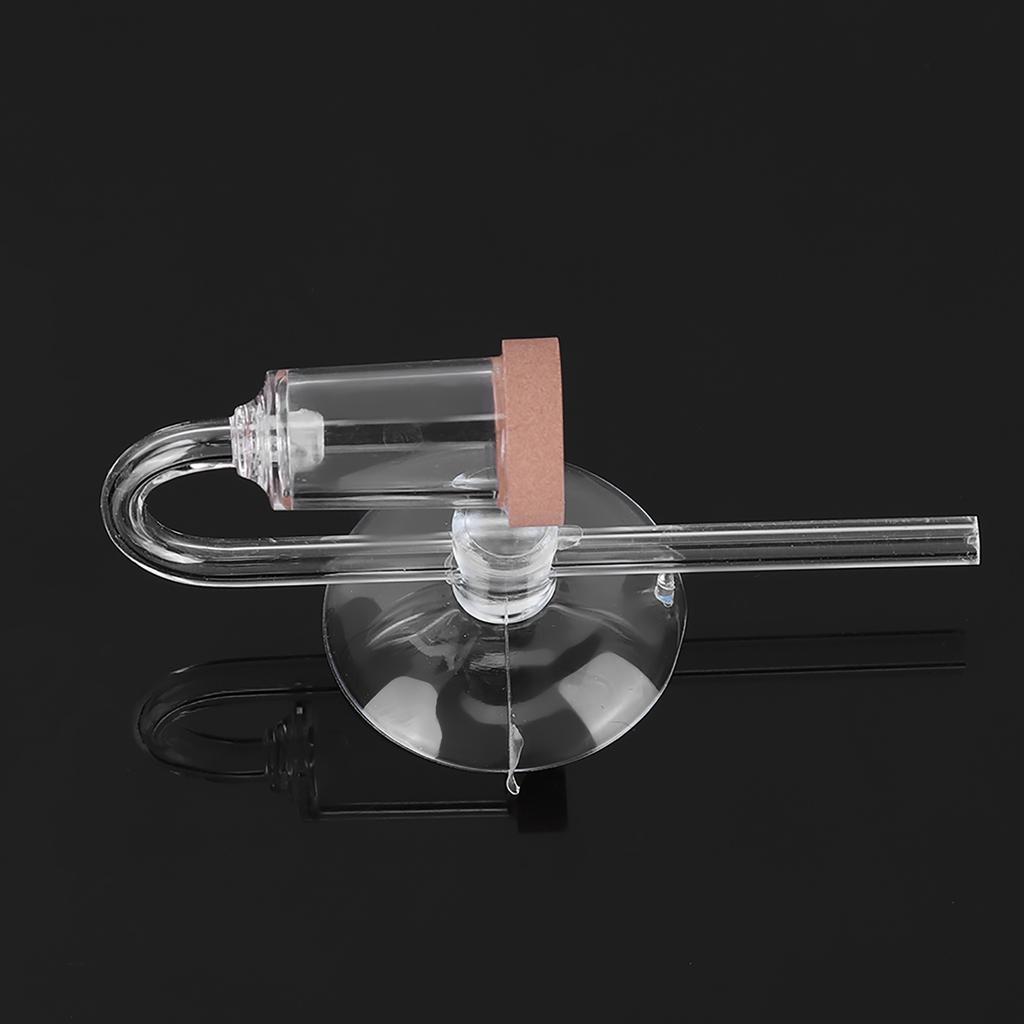Acrylic Aquarium Carbon Dioxide Transparent Bubble Counter Refiner Fish Tank Water Plants CO2