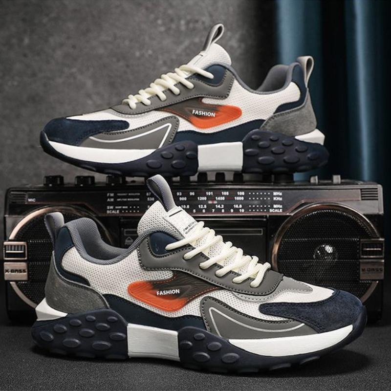 Fashion Brand Men Sneakers Mesh Breathable Casual Shoes for Men Fashion Outdoor Sport Shoes High Quality Non-slip Men Tennis Shoes 2024