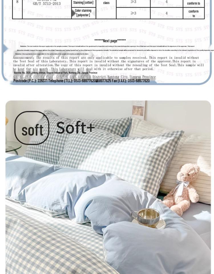 Bettbezug, Reine Baumwolle, Einzelstück, 180x220cm - 2025 Neu 1,5m Vierteiliges Set