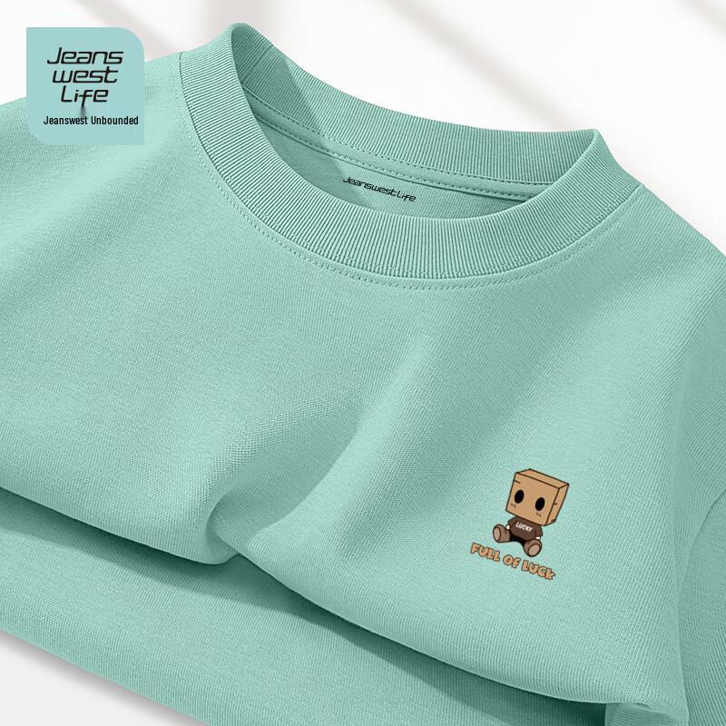 Мужская футболка с графическим принтом JEANSWEST LIFE, свободный крой 3XL