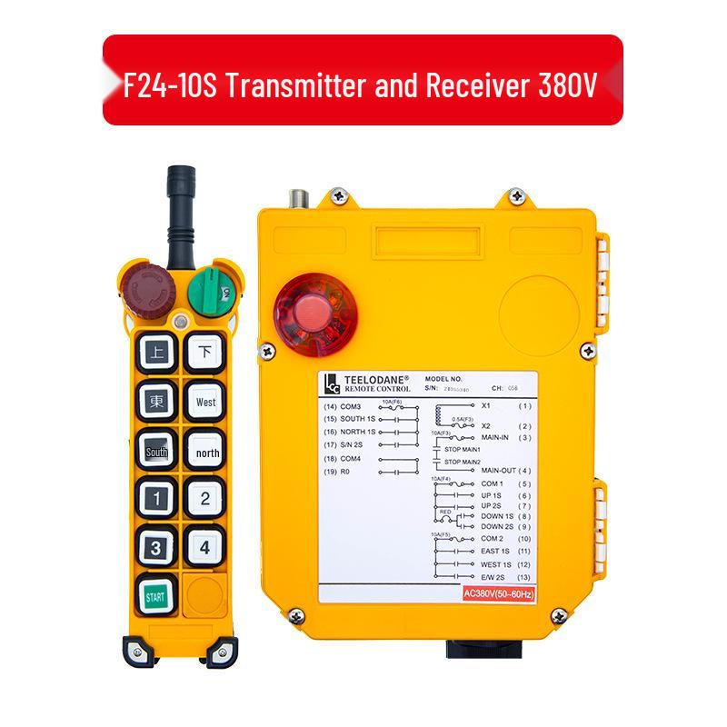 Yuding Weikong F24 Series Single Speed Wireless Overhead Crane Hoist Remote Control