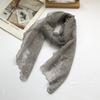 Versatile Retro Lace Scarf Elegant 130×30cm Headscarf Embroidered Flower Literary Style Shawl for Women