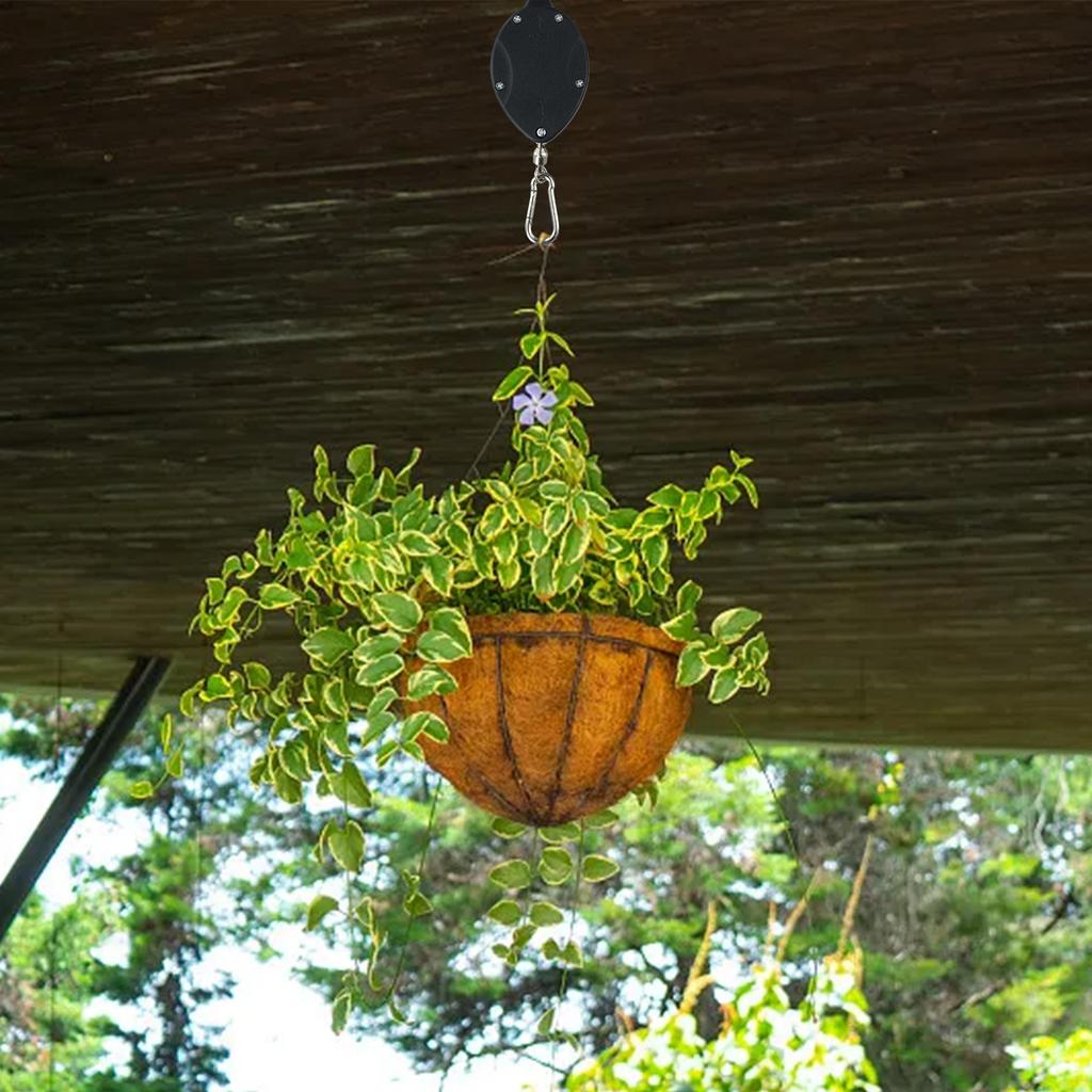 Steel Adjustable Hook Wind Chimes Bird Feeders Flowers For Garden Baskets Pots For Hanging Plants For Garden Baskets