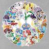 50 Magical Treasure Baby Anime Cartoon Graffiti Cute Guka Waterproof Stickers for Laptops, Water Bottles, and Journals