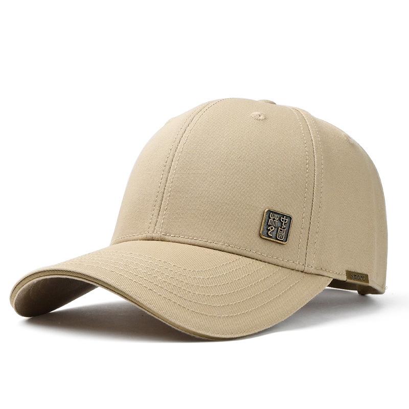 Hatt Herrar Hård Topp Formad Ansikte Liten Fördjupning Basebollkeps Fyra Säsonger Trend Märke Mode Mångsidig Keps Damer