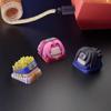 Naruto Figure Sasuke Uzumaki Naruto Sakura DIY Keycap Adorable Cartoon Cross Mechanical Keyboard ESC Base Keycap Gift