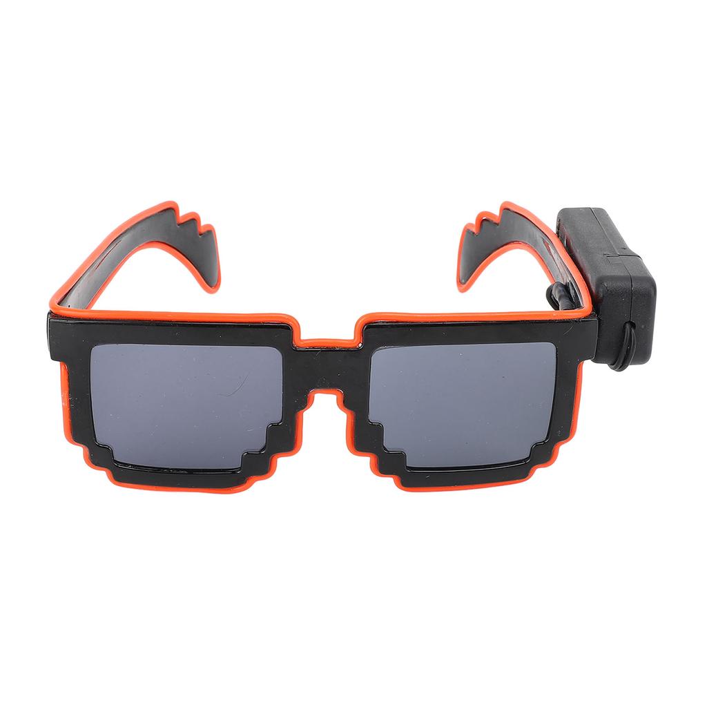 LED Light Up Glasses PVC Comfortable Multifunctional Luminous Glasses for Party Concert Bars