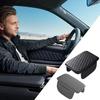 Car Armrest Box Pad Car Armrest Booster Pads Leather Auto Armrest Cover Protector Center Console Heighten Protector With Storage