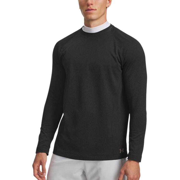 

Under Armour Мягкая однотонная футболка с круглым вырезом и длинным рукавом Мужские топы 6004882-005 M