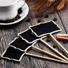 10PCS Mini Blackboard Small Wooden Message Board Sign Chalkboards