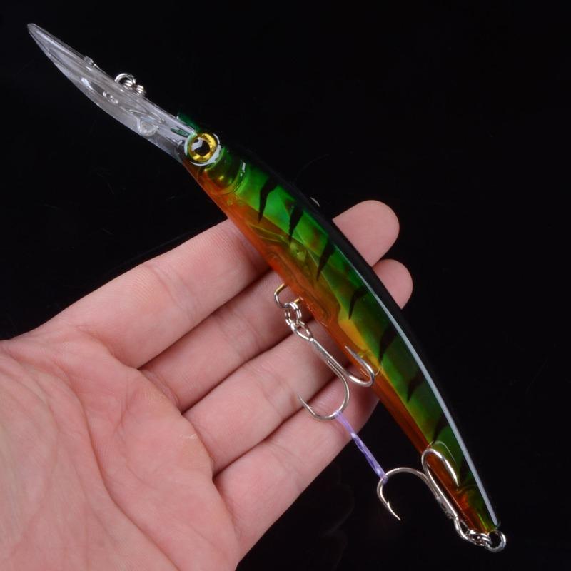 1 шт. длинная рыба, морская рыбалка, приманка, бионик-приманка, Damino дальнобойная жесткая приманка, имитирующая приманка, рыбалка на морского окуня, подсеченный окунь A