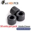 Anti-Interference Ferrite Toroid Core Ni-Zn - High Frequency Common Mode Inductor Ring for Electronic Equipment
