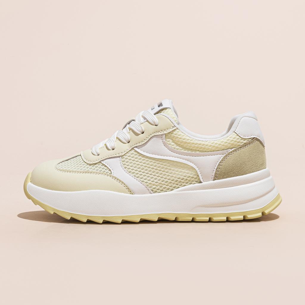 Forrest Gump shoes women's new summer mesh breathable thick sole heightening lightweight casual sports shoes