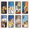 S-Salvador D-Dali SD P-Painting Phone Case For Samsung S 25,24,23,22,30,21,10,9,Ultra,Plus,Lite,FE,4,5 G Soft Black Case