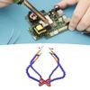 Soldering Helping Hands 4 Flexible Arms Aluminum Alloy Base Third Hand Tools with 4pcs Clips for Assembly Repair Modeling Jewelry Making