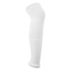Football Leg Sleeve Long Compression Leg Sleeve Sports Cycling Leg Sleeves Over The Knee for Men Women Polyester One Size White