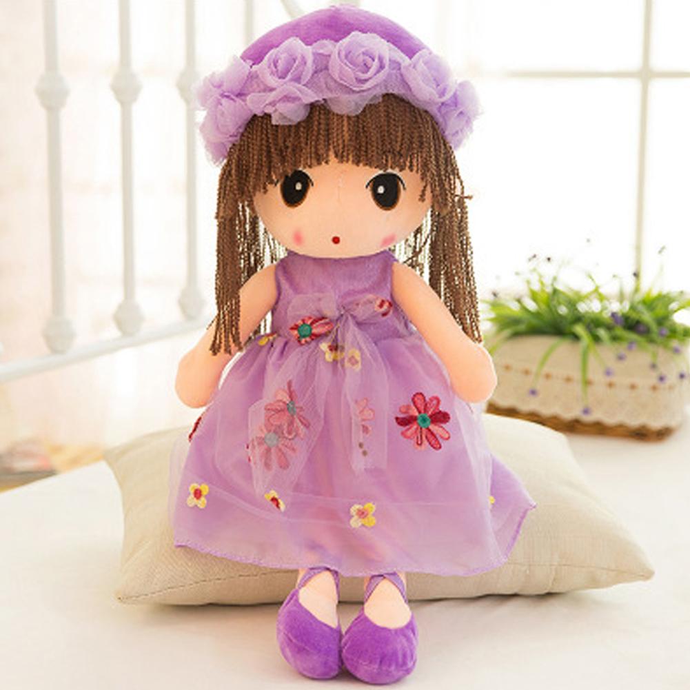 45cm Stuffed Plush Toy Girl's Kids Birthday Gift Stuffed Girl Plush Wedding Rag Cute Rag Toy For Girl Boy Gif A7i8