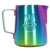 Milk Frother Pitcher 380ml Food Grade Stainless Steel Eagle Spout Multifunction Milk Frother Cup for Milk Cream