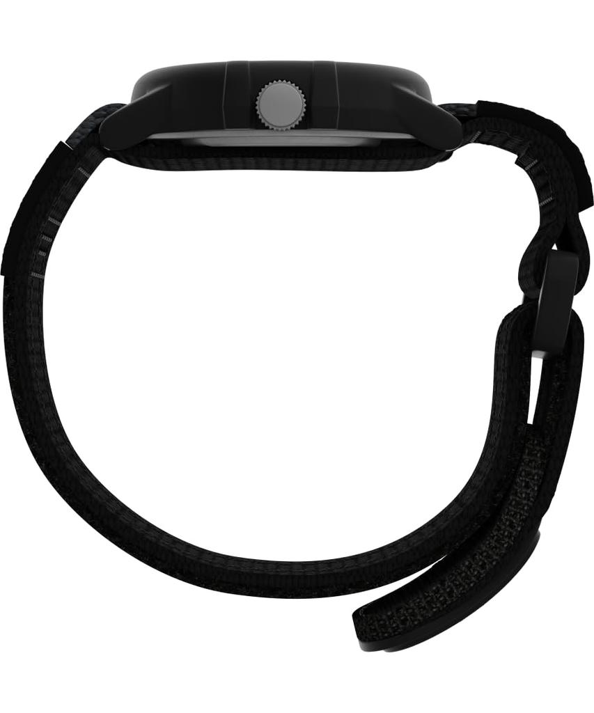 Timex Expedition Camper White Dial Black Fast Wrap Watch T49713 Full-Size Men's [Official Import]