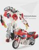 Kaiyu Alloy Transforming Fire Truck & Helicopter Toy