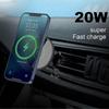 Magnetic Fast Charging Car Phone Holder Stand Wireless Charger 20W Type-C