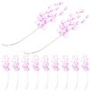 50pcs Artificial Acrylic Flower Branches Simulation Flower Stems For Diy Wedding Home Decor Arrangement Party Decoration Craft