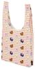 Compact Eco Bag with mojojojo Path Art x Check [Skater] Carabiner, EKB7-A