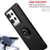 Bracket PC Case Shockproof Matte PC Armor Case for Motorola Moto Edge 50 Pro Cover Ring
