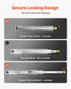 1 Pair 16-60 in Soft-Close Drawer Slides Ball Bearing Full Extension