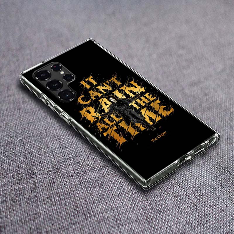 Movie THE C-CROW Phone Case For Samsung Galaxy S24 S23 S21 S20 FE S22 S26 Ultra S25 Edge S10 Plus Cover Clear TPU Capa Shell Coq