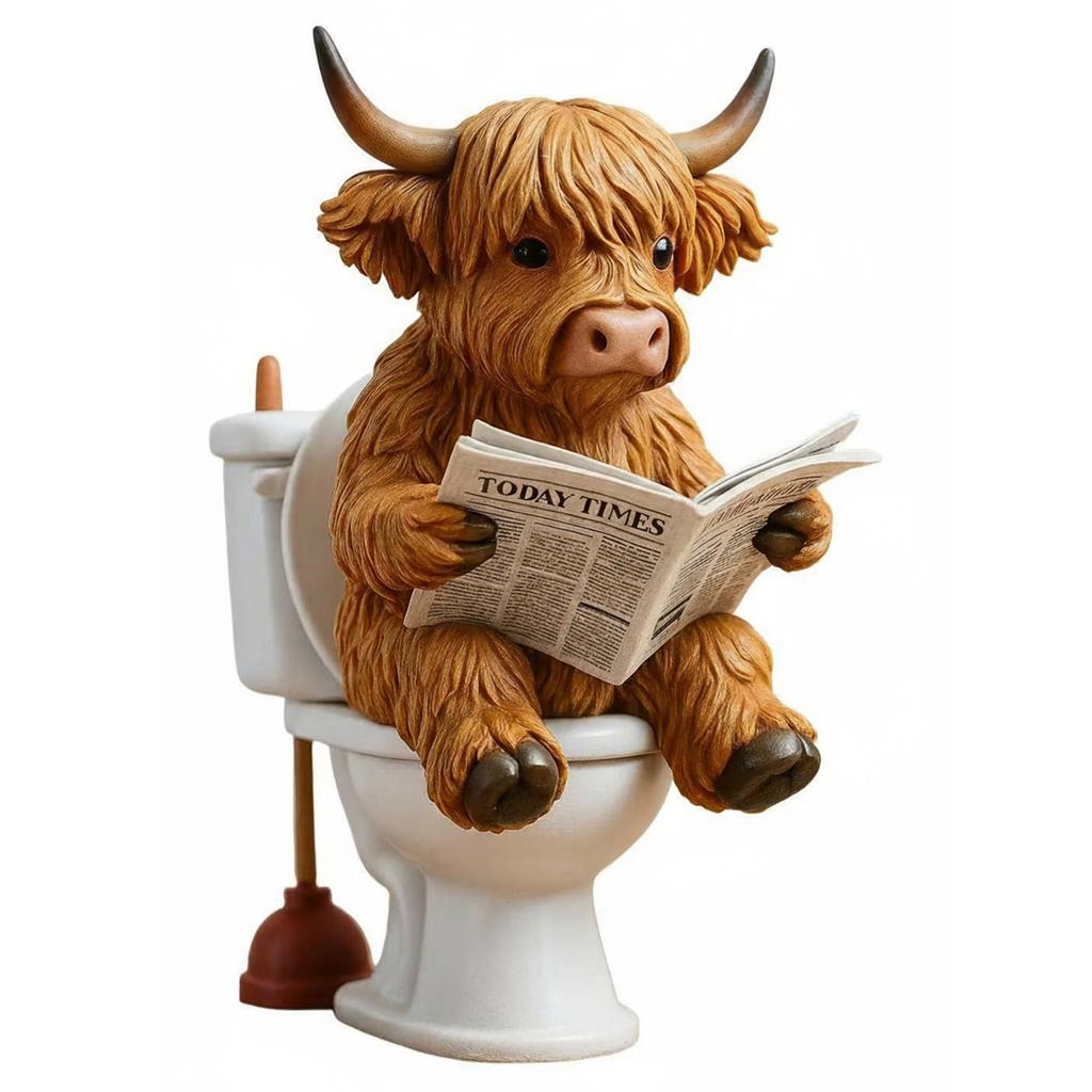 Highland Cow 24 Days Christmas Countdown Calendar Christmas Advent Calendar Xmas Countdown Calendar Holiday Gift for Cow Lovers