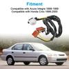Electrical Ignition Key Switch Replacement for 35130-S04-305 35130S04305 Compatible with Acura Integra 1998-1999 Honda Civic 1998-2000