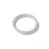 Fashion Silver Sparkling Adjustable Women's Bracelet Elegant Gypsophila Exquisite Bracelet New Wedding Party Jewelry Gift