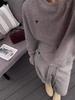 Autumn/Winter Women's European Style Elephant Embroidery Wool Sweater & Pants Set