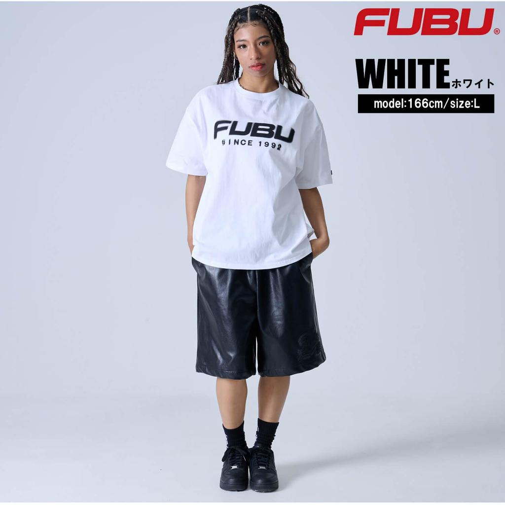 Street Plus Crew Street American Hip Summer White [FUBU] Short-Sleeve T-Shirt, Sizes, Neck, Style, Casual, Hop, Clothing,
