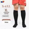 Extra široké kompresní ponožky plus size pro muže a ženy, 6XL elastické návleky na nohy