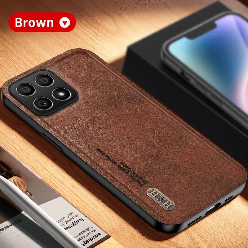 For Honor X8B 4G Back Cover Skin Feel Shockproof Magnetic Phone PU Leather Case Soft Fundas For Honor X8B