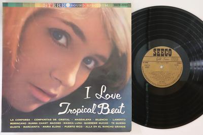 LP Record VARIOUS - I Love Tropical Beat SSCO5001 SEECO Japan Latin Used