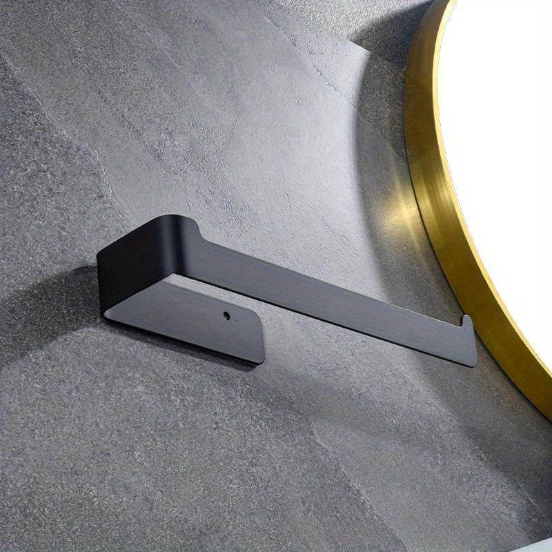 Stainless Steel Towel Holder, No Punch Towel Ring, Bathroom Towel Hanger Bathroom Towel Rack Single Bar, Bathroom Accessories