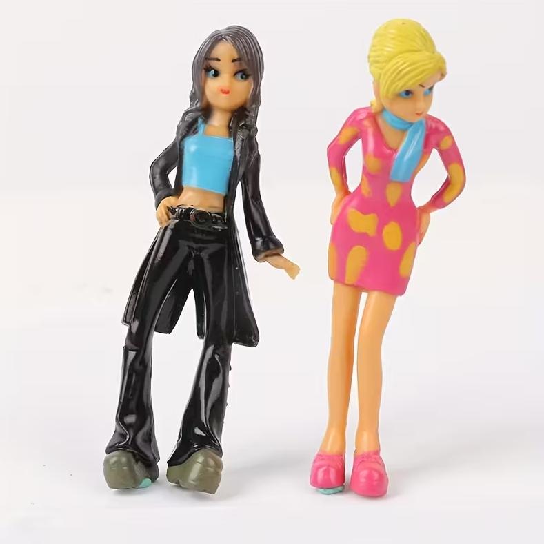 Набор фигурок девушки (Fashion Girls), 10 шт. игровые миниатюрные фигурки набор кукол мини 6.5 см