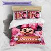 3pcs Minnie5 Cover Set - Personalized Name, HD Printed Bedding with 1 Cover and 2 Pillowcases - Perfect for Home Decor, Easy Care