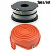 String Trimmer Spool Line & Cap For Black And Decker GL315 GL350 GL650 GL337SB