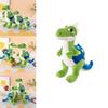 Dinosaur Plush Toy With Short Pile Fabric And Large Eyes For Kids And Collectors