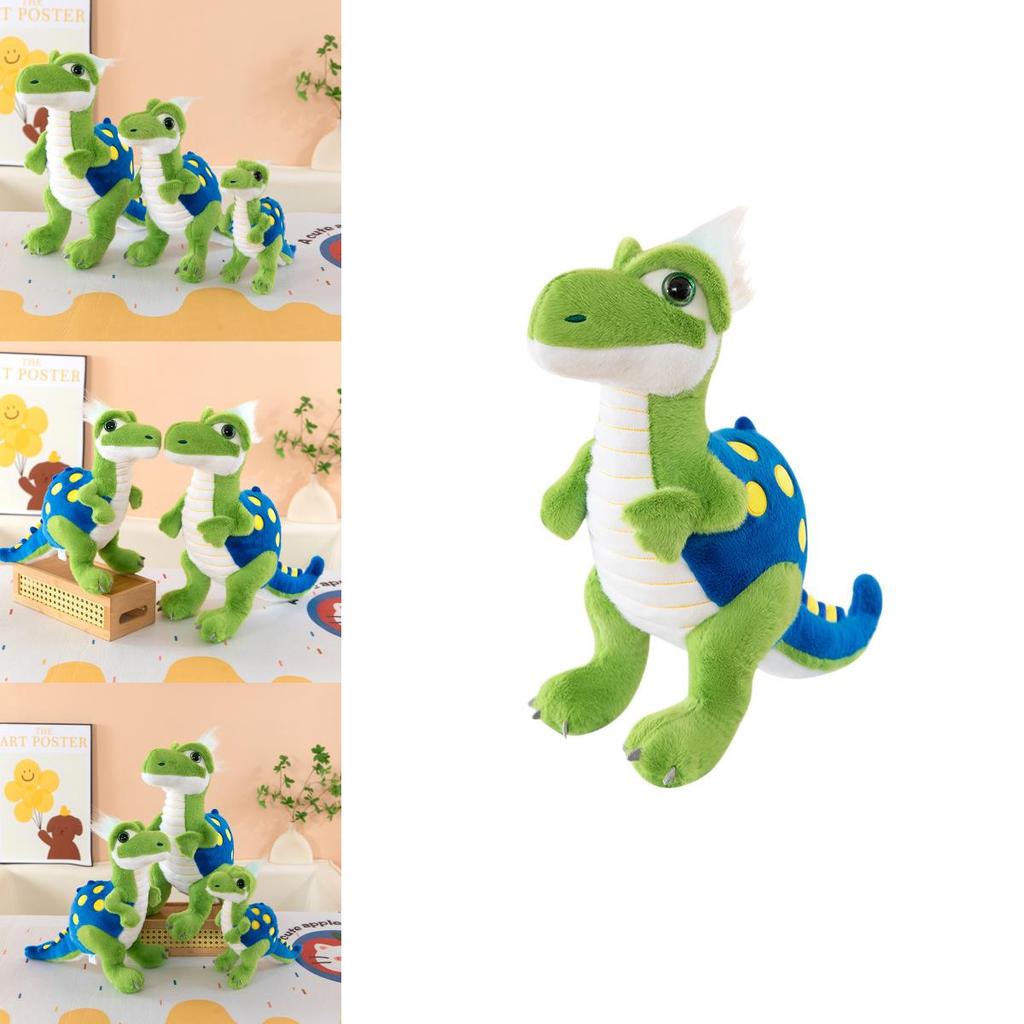 Dinosaur Plush Toy With Short Pile Fabric And Large Eyes For Kids And Collectors