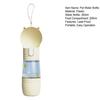 Bouteille d'eau pour chien Portable Anti-fuite Distributeur d'eau pour animaux de compagnie avec gamelle de boisson Voyage Abreuvoirs/Mangeoires pour animaux de compagnie pour la randonnée la marche en extérieur