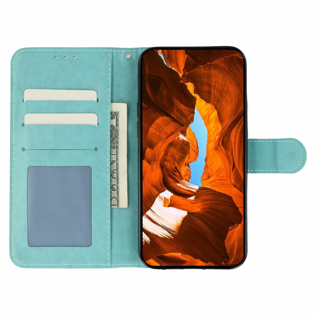 For iPhone 17 Pro Max Case PU Leather Flip Wallet Phone Cover with Strap