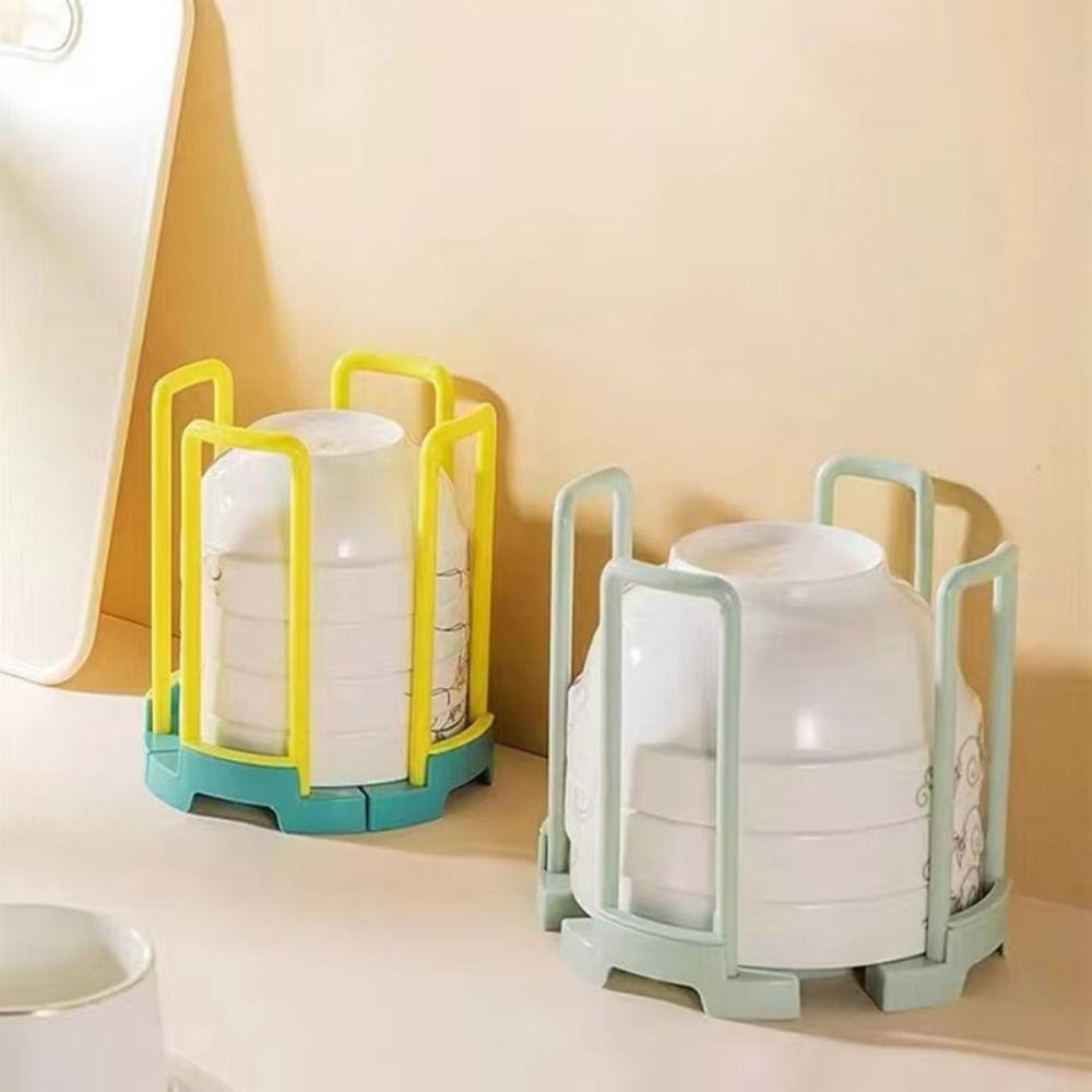 Drain Bowl Holder Removable Water Cup New Cabinet Dishes Storage Rack  Kitchen Organizer