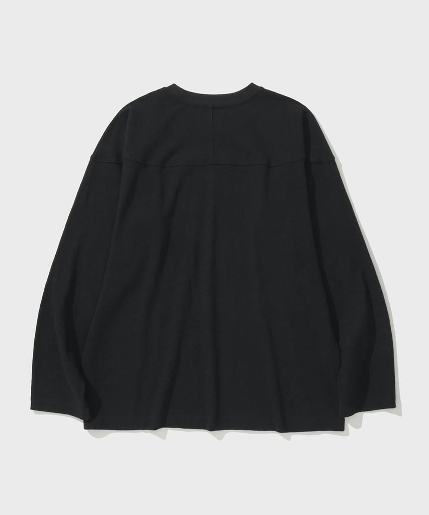 SHIRTER Fine Slub Shirt T-Shirt (Black)