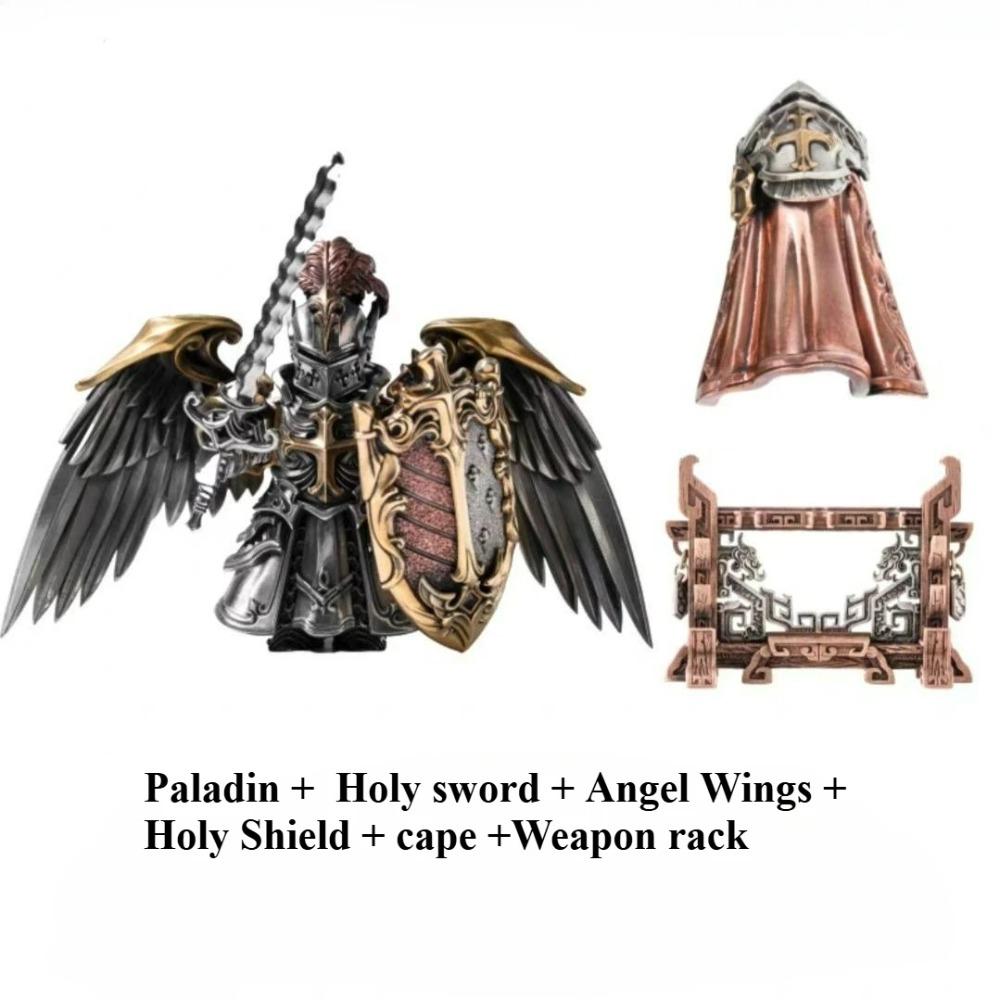 

Паладин Магнитная Съемная Металлическая Фигурка Настольное Украшение Медная Подвеска Ручка Фигурка Культурный и Креативный Сувенир